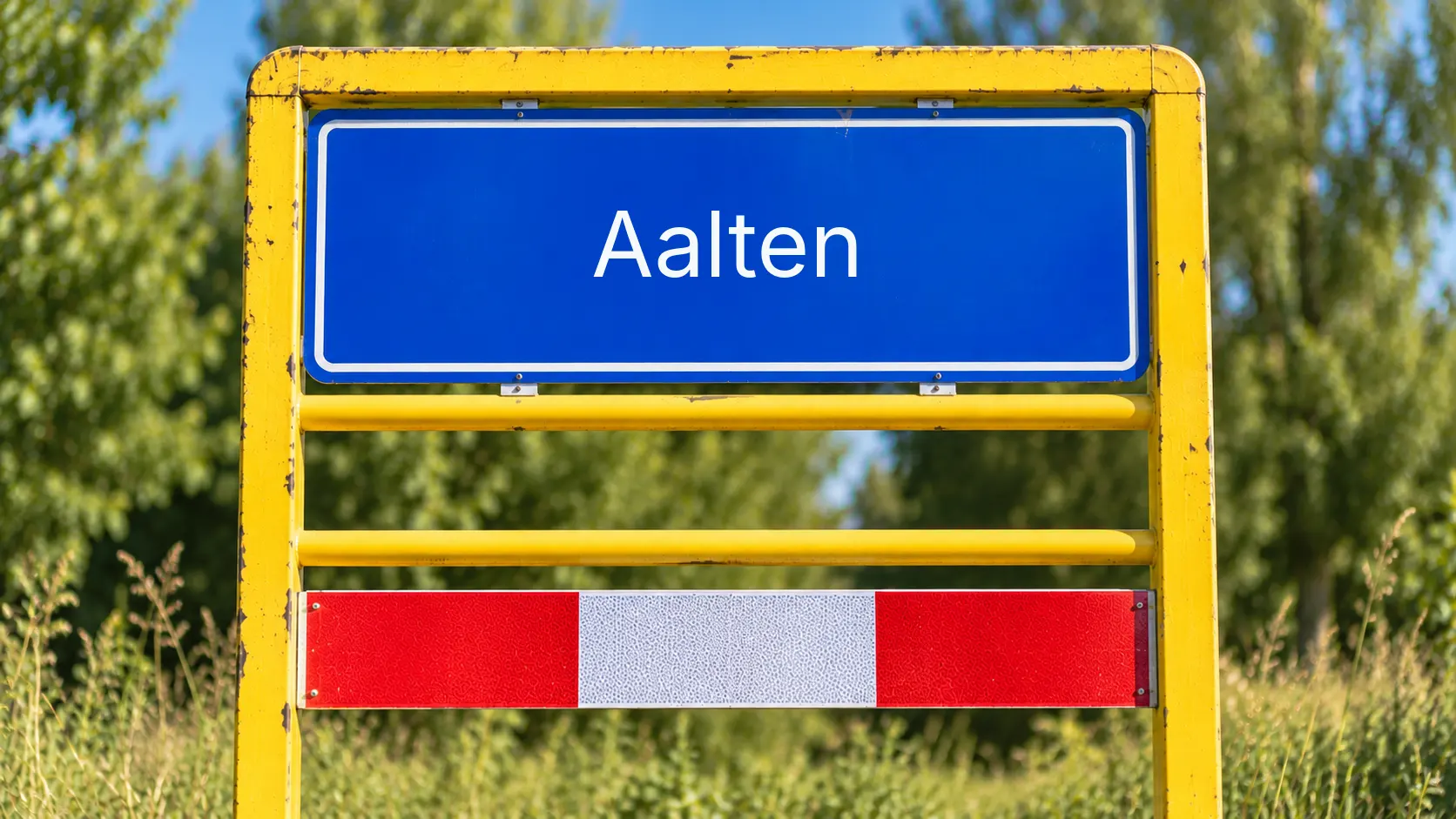 Plaatsnaambord Aalten