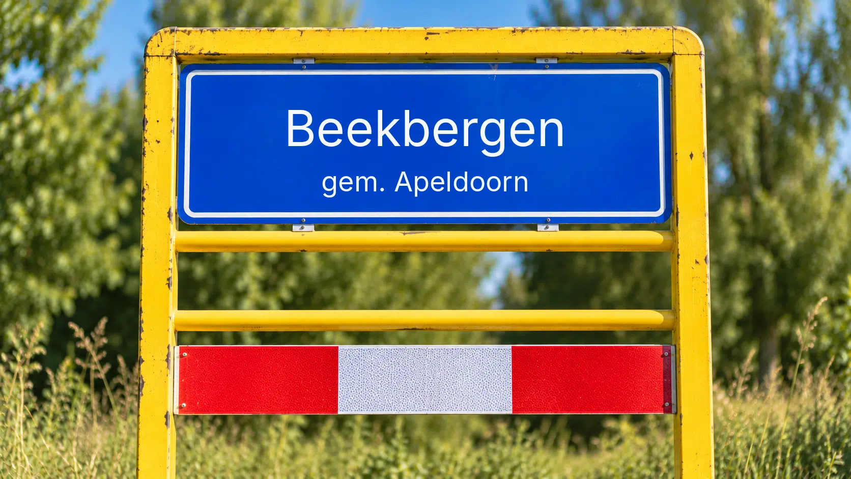 Plaatsnaambord Beekbergen
