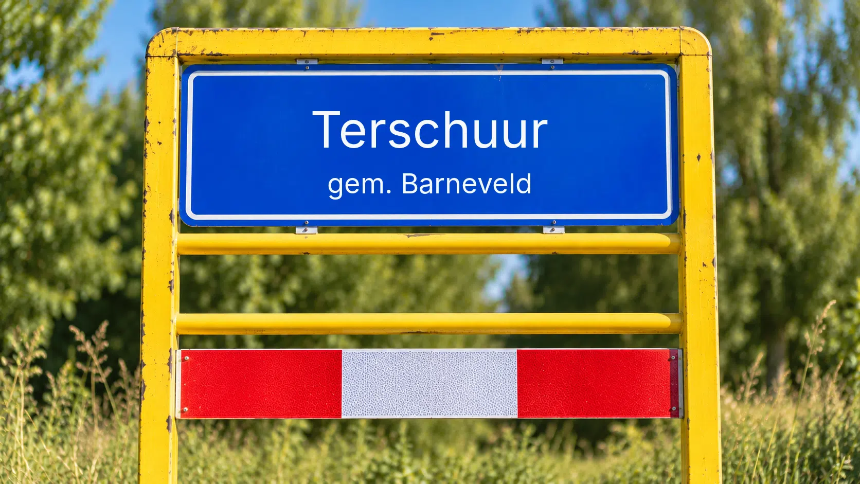 Plaatsnaambord Terschuur