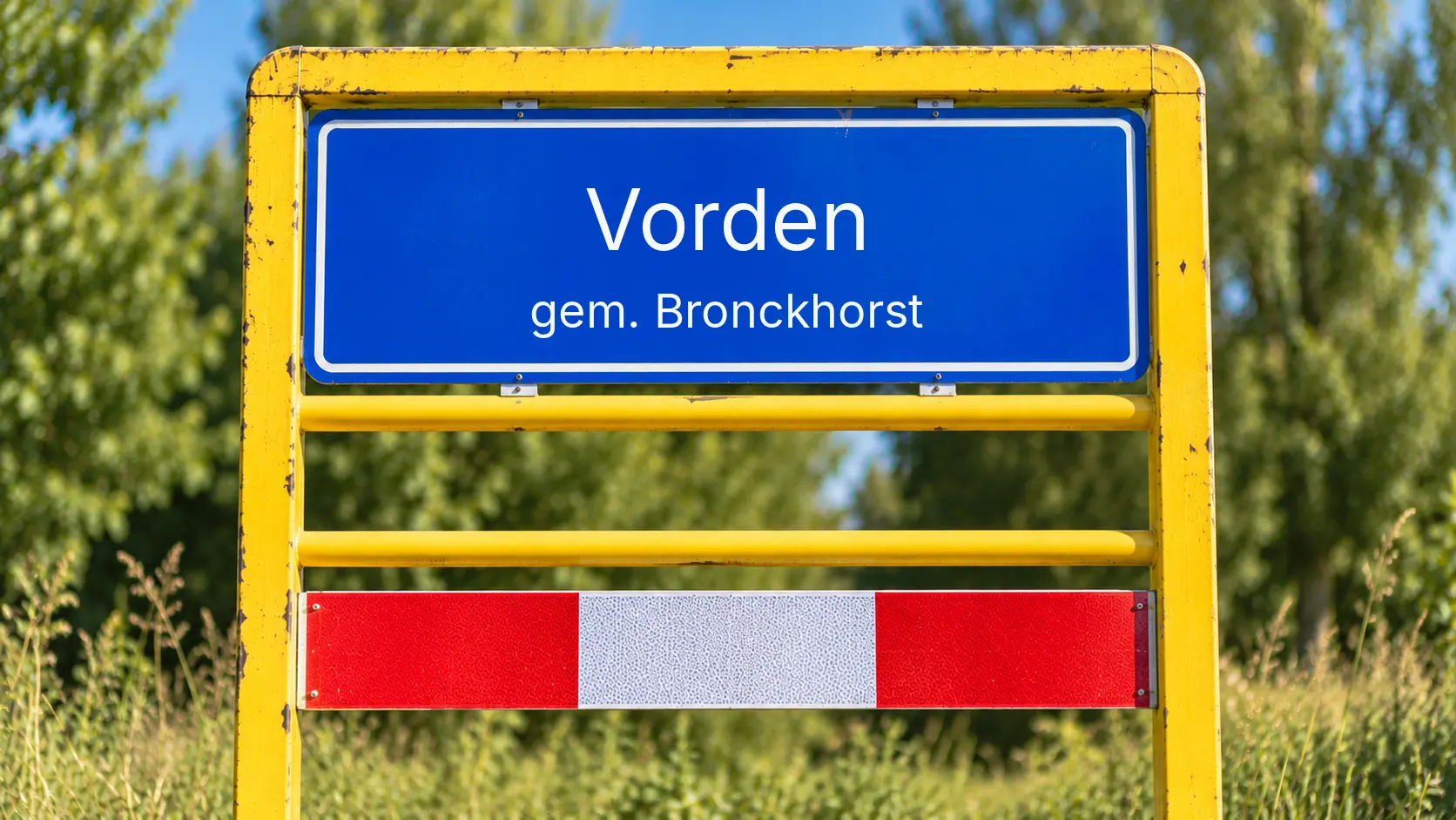 Plaatsnaambord Vorden
