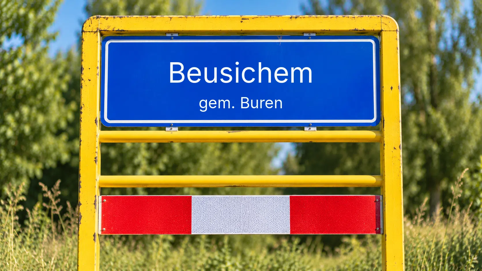 Plaatsnaambord Beusichem