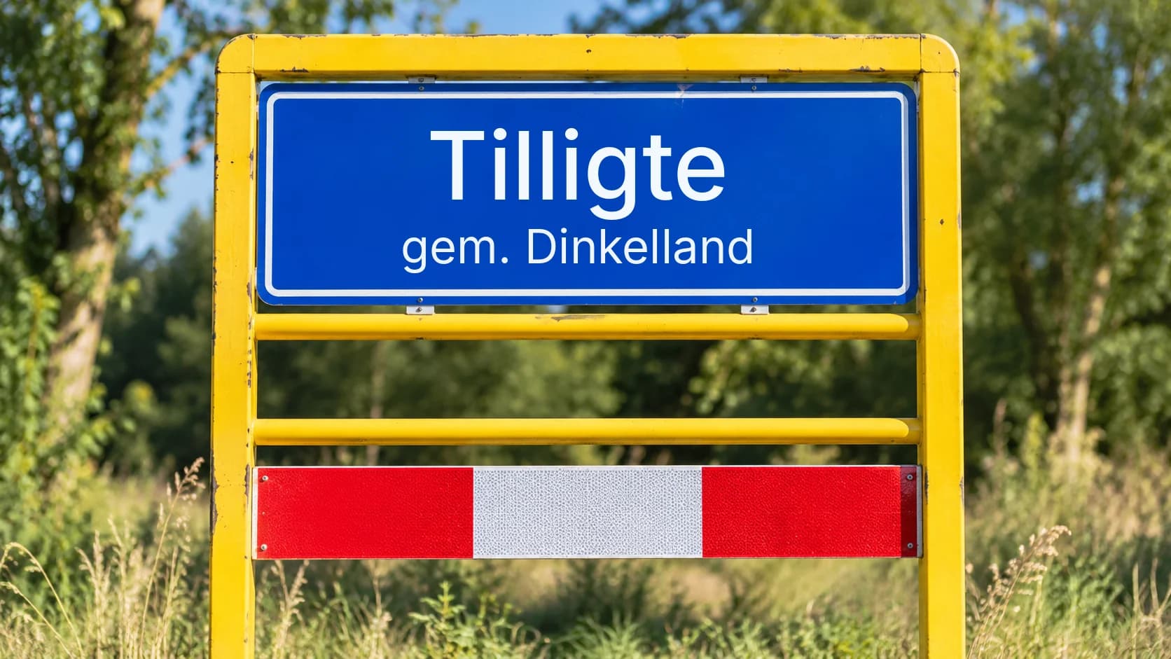 Plaatsnaambord Tilligte