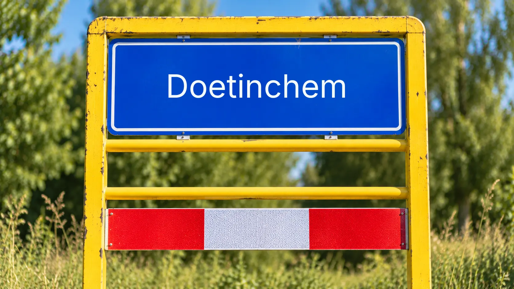 Plaatsnaambord Doetinchem