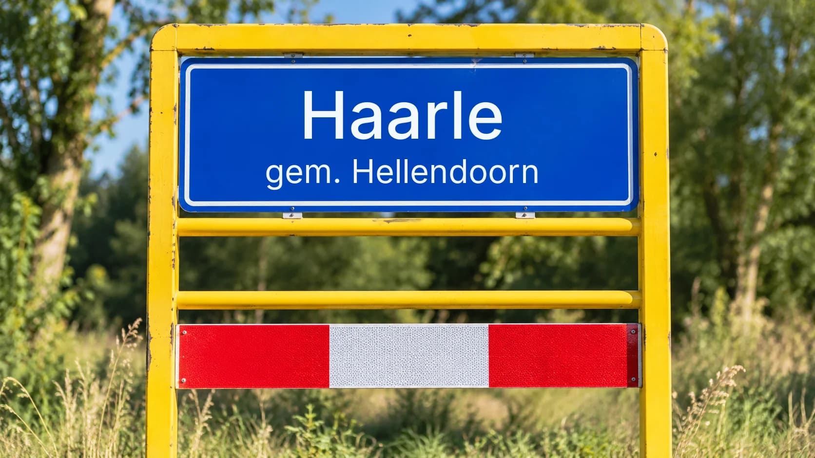 Plaatsnaambord Haarle
