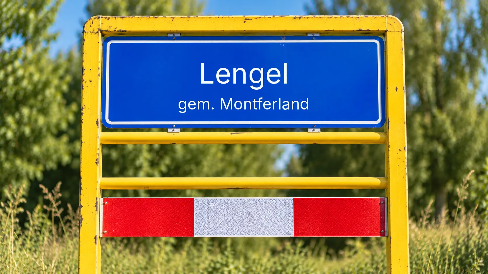 Plaatsnaambord Lengel