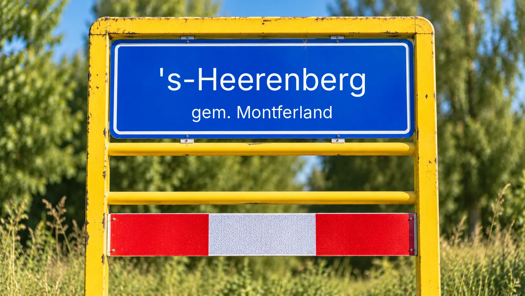Plaatsnaambord 's-Heerenberg