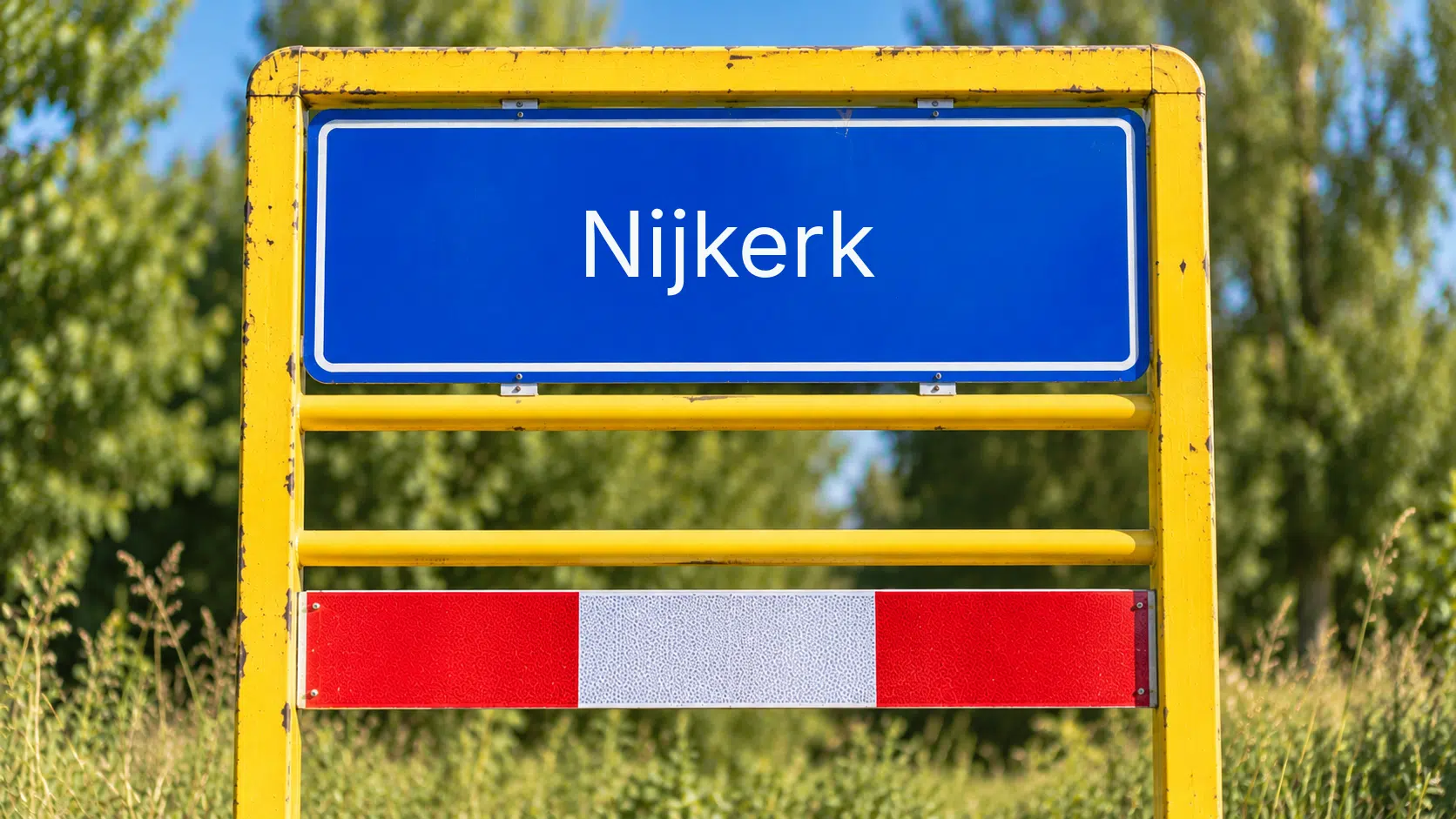 Plaatsnaambord Nijkerk