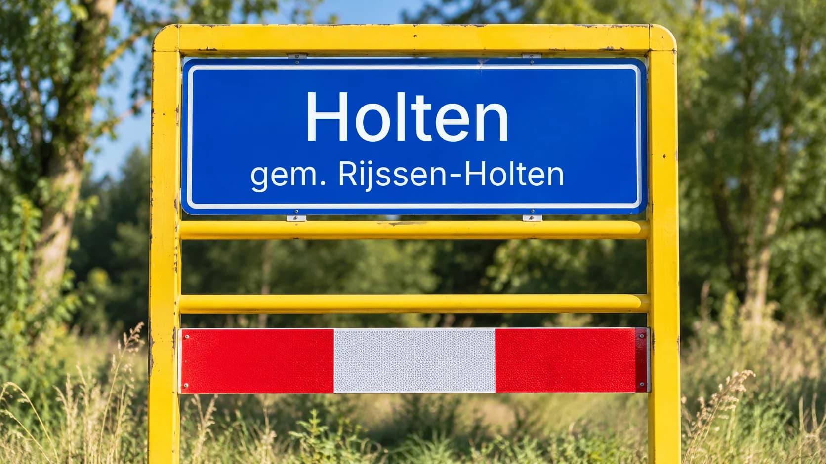 Plaatsnaambord Holten