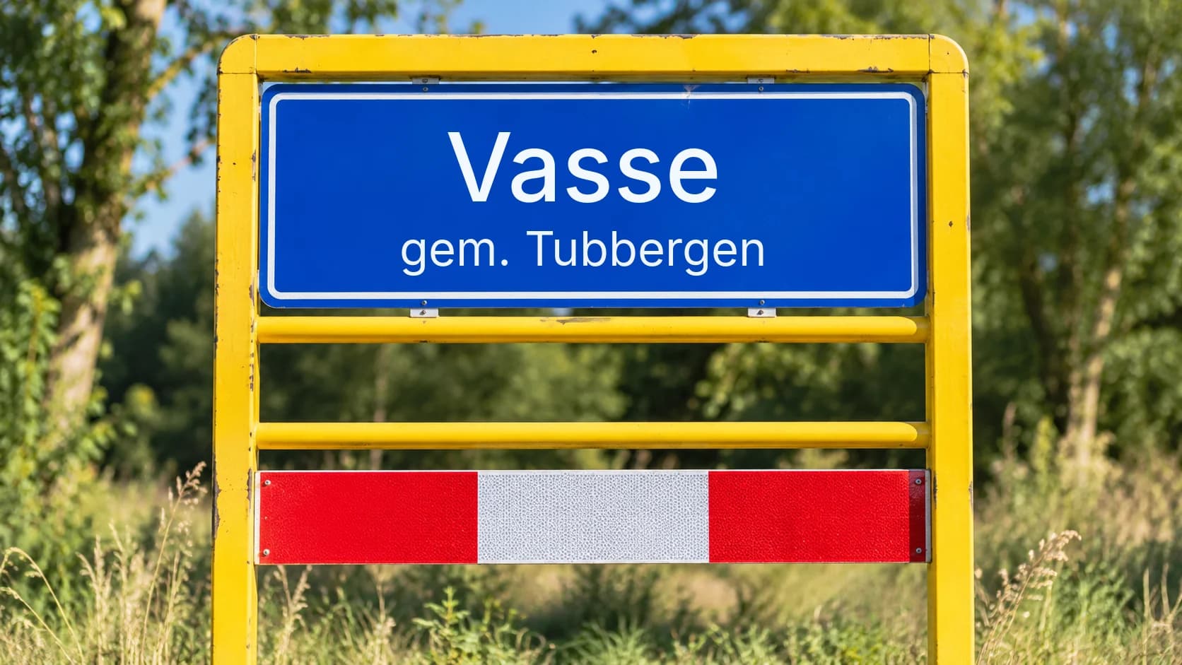 Plaatsnaambord Vasse