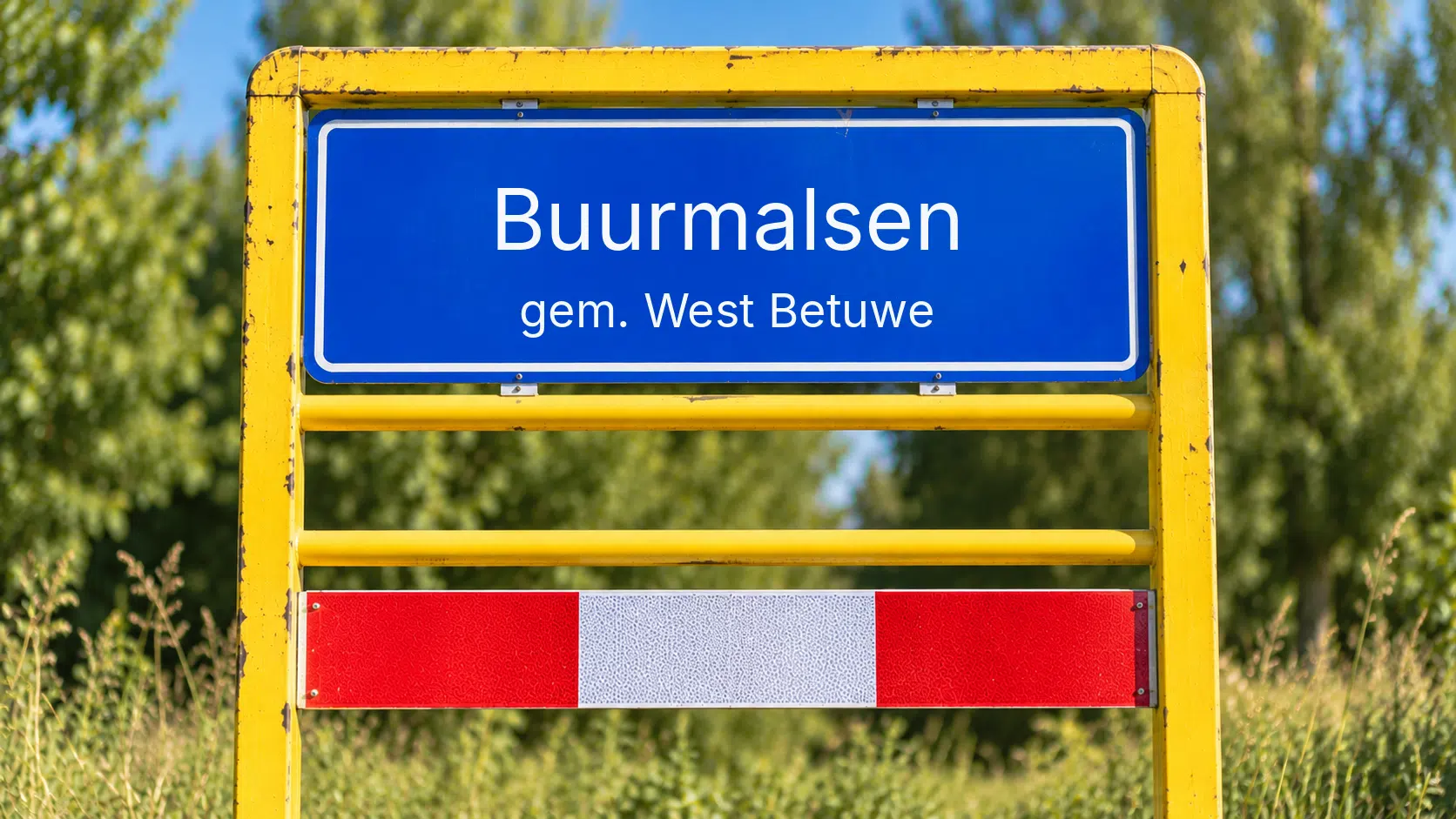 Plaatsnaambord Buurmalsen