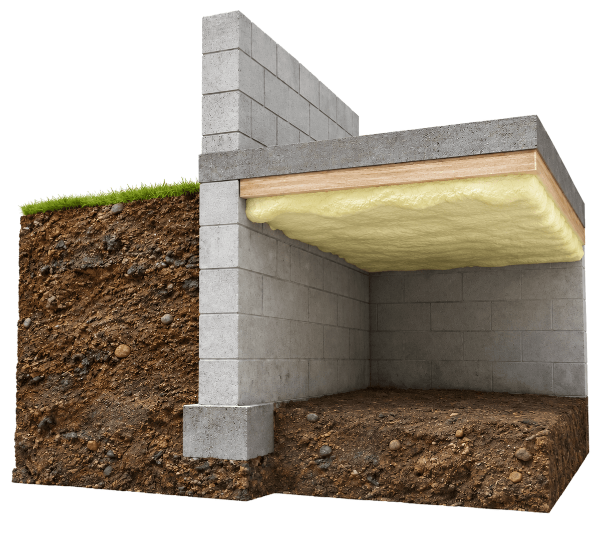 PUR-isolatieschuim voor vloerisolatie