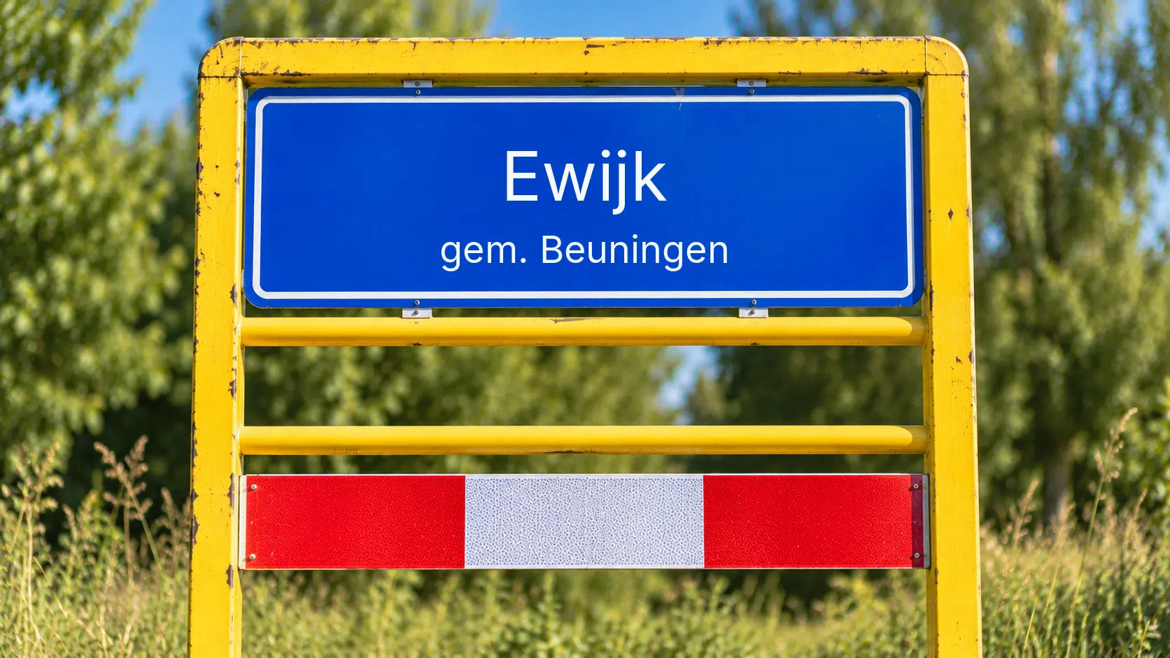 Plaatsnaambord Ewijk