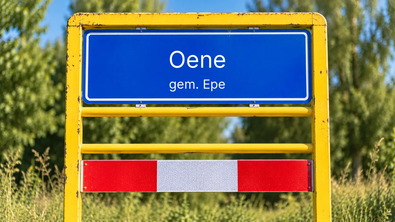 Plaatsnaambord Oene