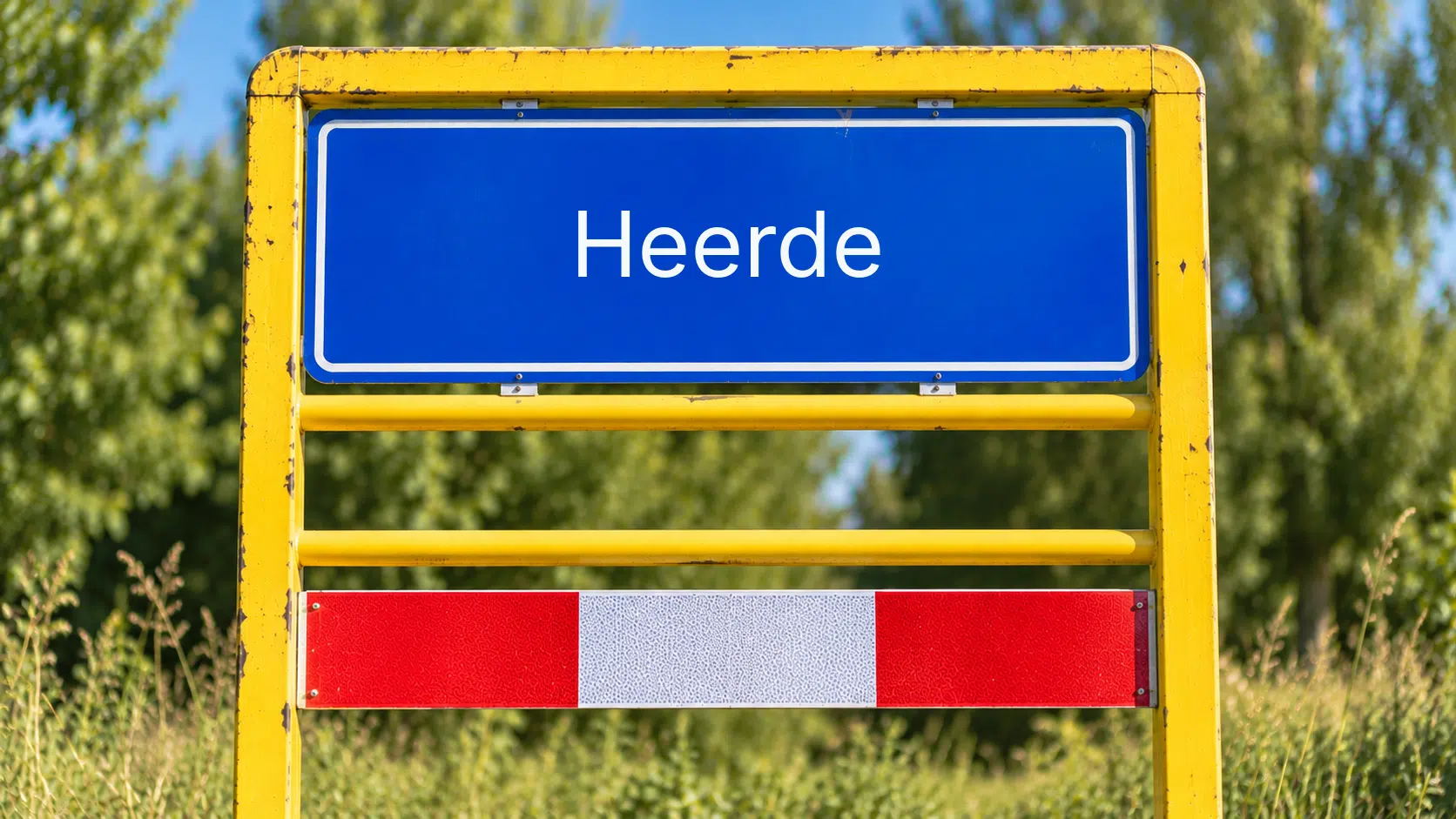 Plaatsnaambord Heerde