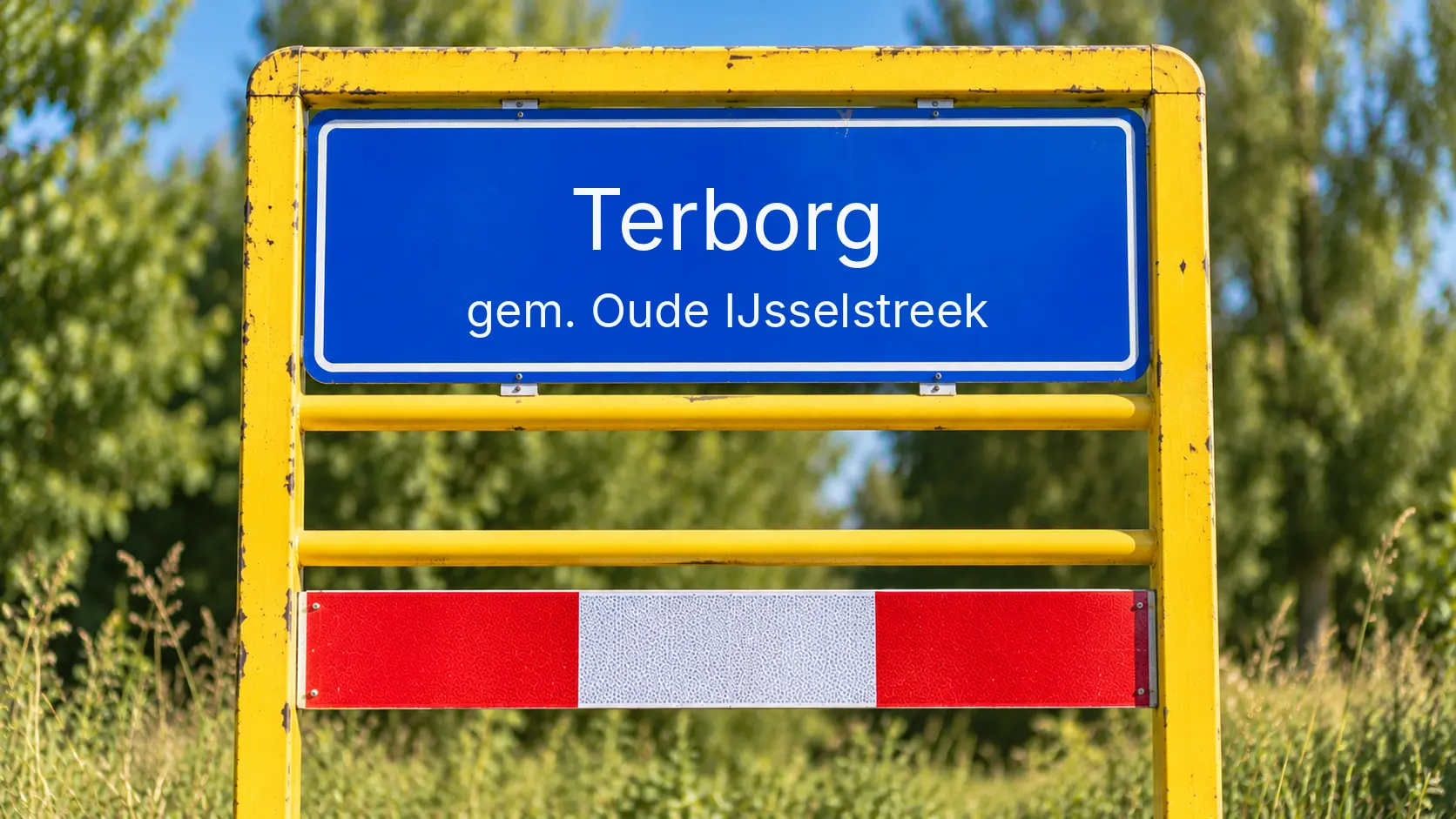 Plaatsnaambord Terborg