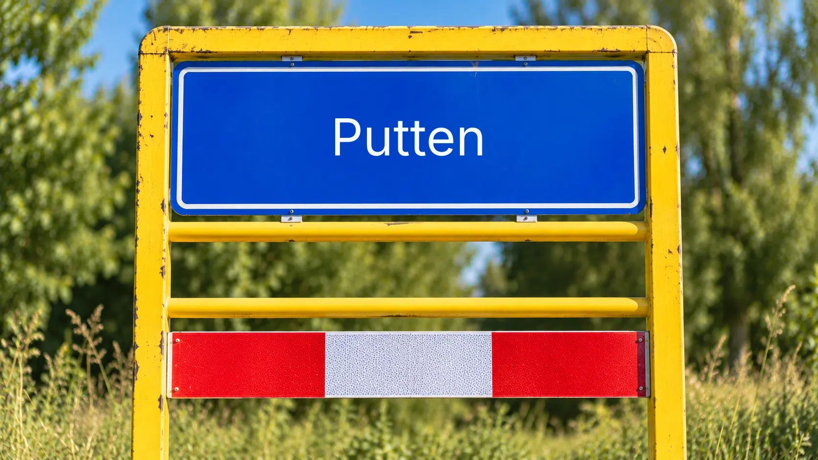 Plaatsnaambord Putten
