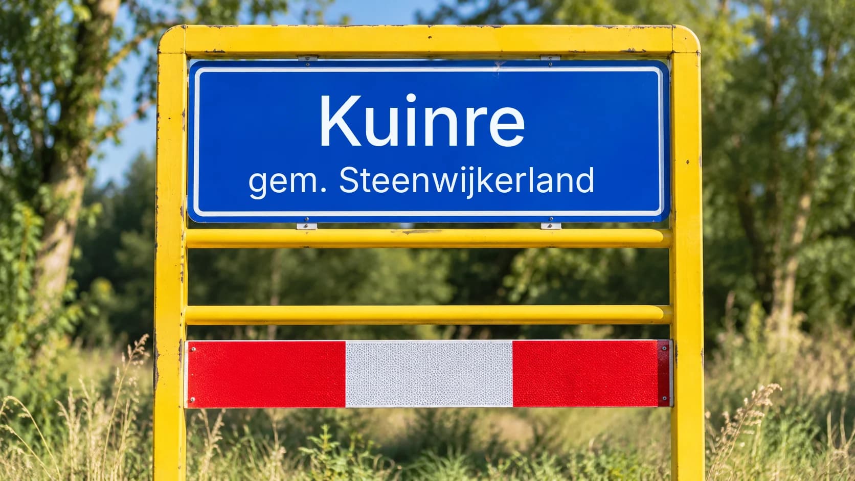 Plaatsnaambord Kuinre