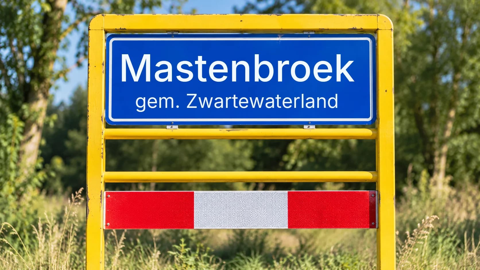 Plaatsnaambord Mastenbroek