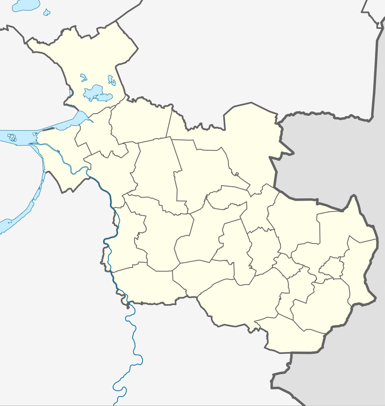 Ligging van de provincie Overijssel in Nederland
